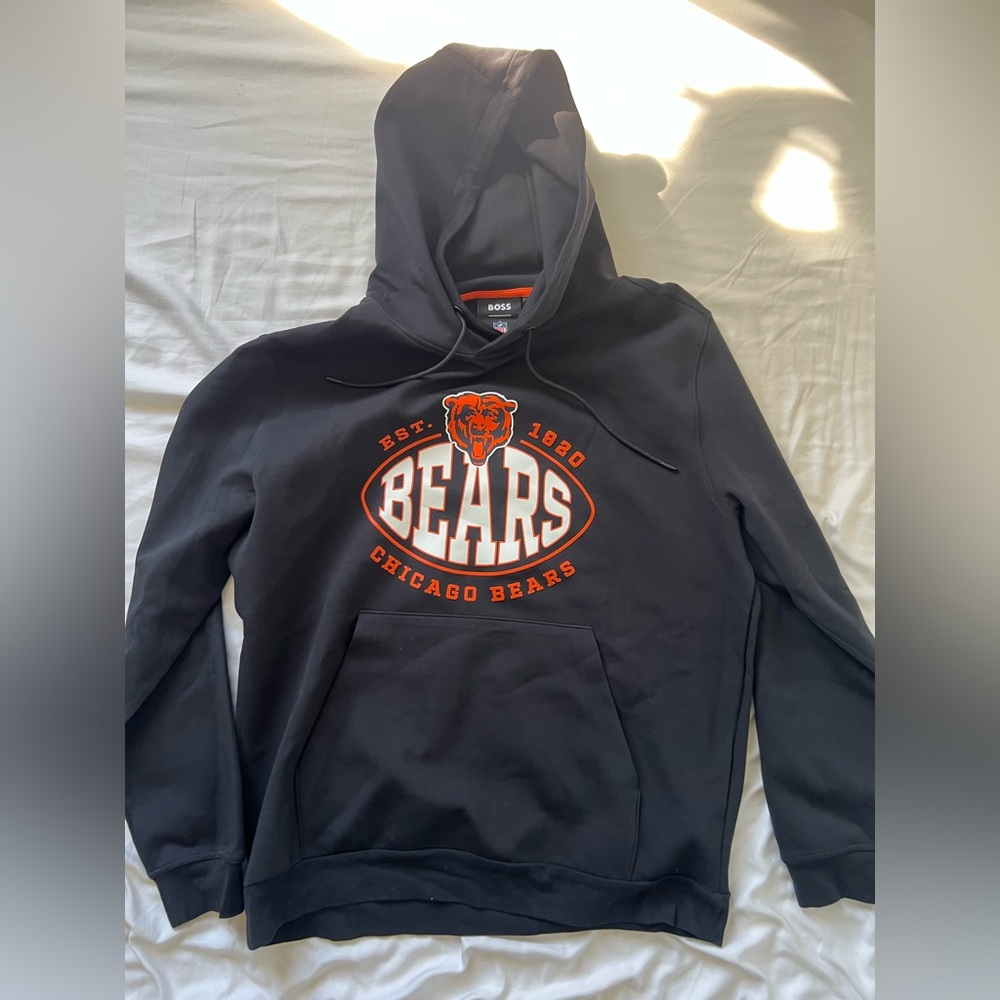 Hugo Boss Men’s Chicago Bears Hoodie Size XXL